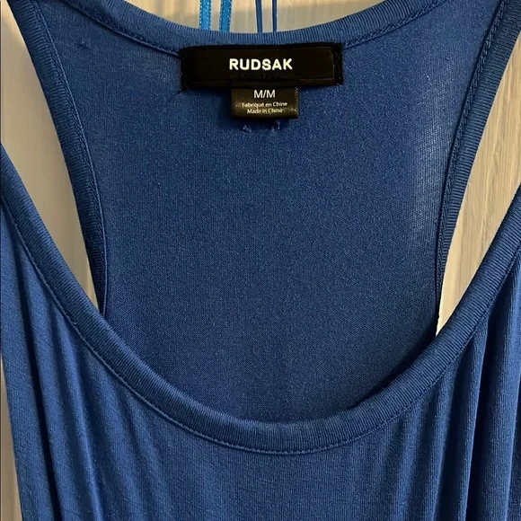 RUDSAK Colbolt Blue Maxi Dress size medium - Picture 4 of 11